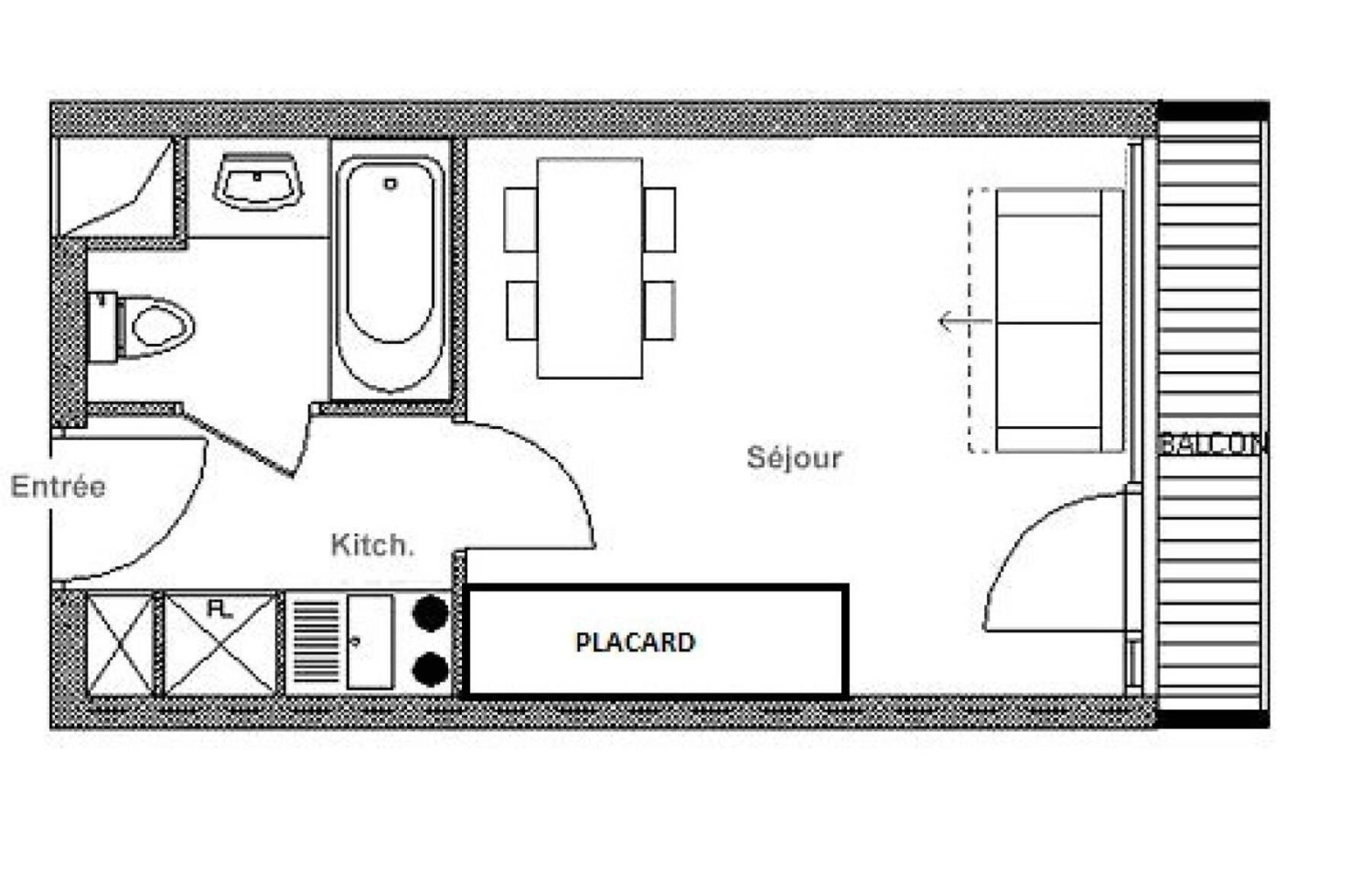 Residence Lac Du Lou - Studio Agreable - Ski Aux Pieds - Balcon Mae-2054 Сен-Мартен-дьо-Белвил Екстериор снимка